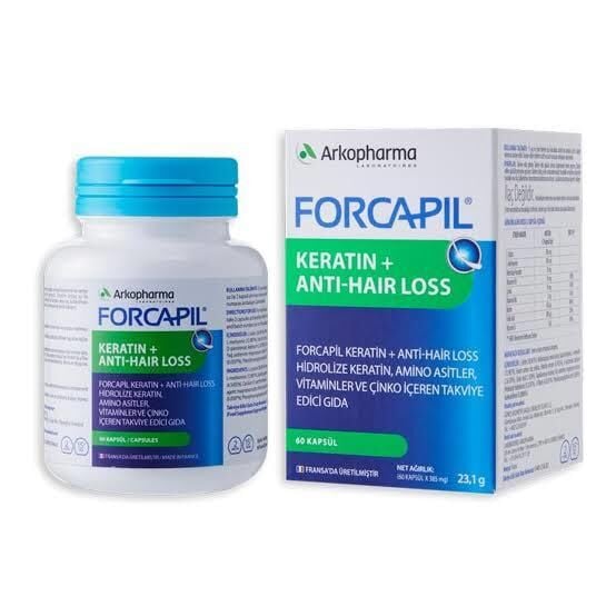 Forcapil Keratin + Anti-Hair Loss 60 Capsules