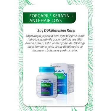 Forcapil Keratin + Anti-Hair Loss 60 Capsules