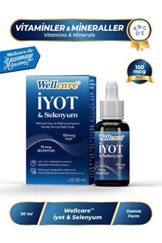 Wellcare İyotselenyum Oral Damla 30 ml