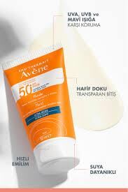 Avène Fluid 3 Second Absorption Ultra Light SPF50+ 50 ml
