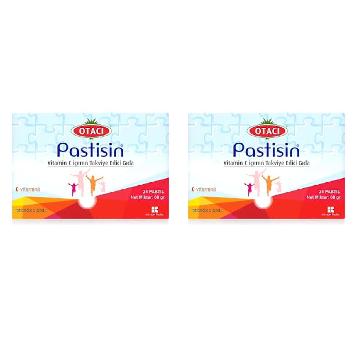 Otacı Pastisin Çocuk 24 Adet 2 Kutu