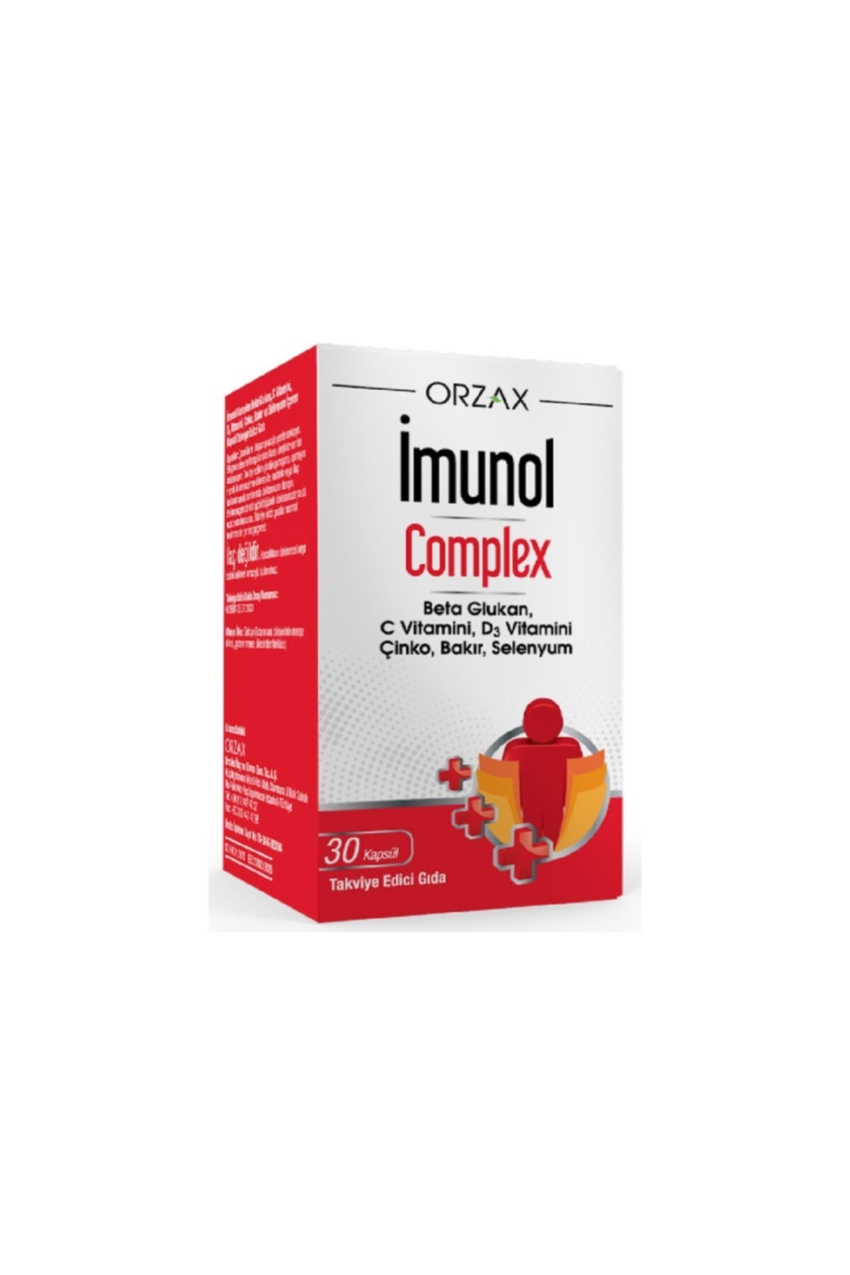 Orzax İmunol Complex 30 Kapsül