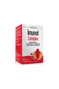 Orzax İmunol Complex 30 Kapsül