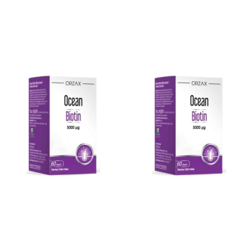 Ocean Biotin 5000 mcg 60 Kapsül 2 Kutu