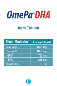 Omepa DHA 30 Yumuşak Kapsül
