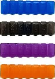 Bluewell Günlük İlaç Saklama Kutusu