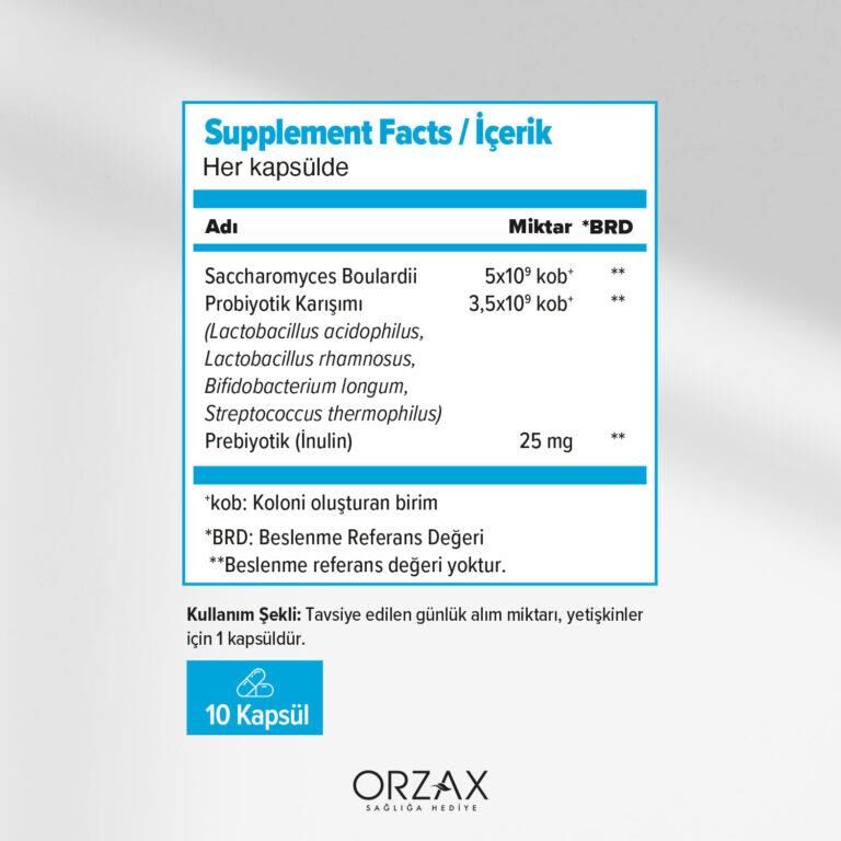 Ocean Bigflor Probiyotik 10 Kapsül