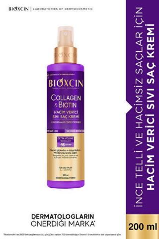 Bioxcin Collagen Biotin Sıvı Saç Kremi 200 ml