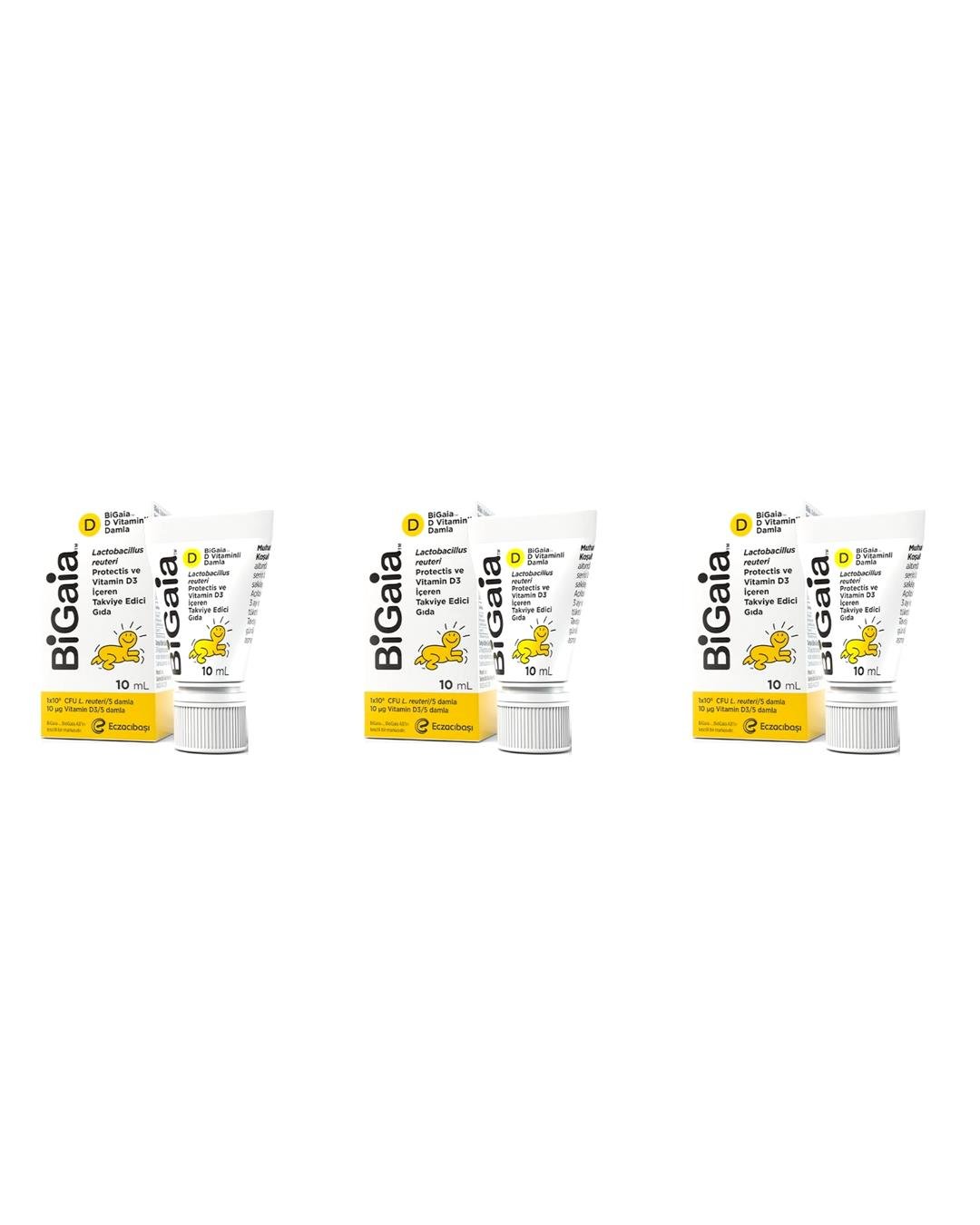 Bigaia D Vitaminli Damla 10 ml 3 Kutu
