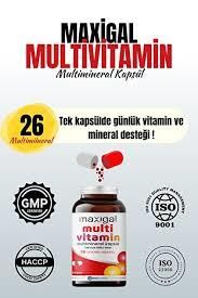 Maxigal Multivitamin Multimineral 30 Kapsül