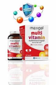 Maxigal Multivitamin Multimineral 30 Kapsül