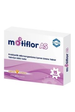 Motiflor AS Probiyotik 15 Tablet