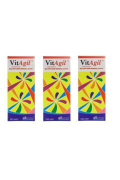 Vitagil Multivitamin Mineral Şurup 250 ml 3 Kutu