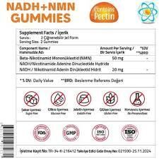 Validus Nmn 50 mg Nadh 20 mg 60 Gummies